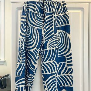 Mister Zimi Blue and White Striped Pants